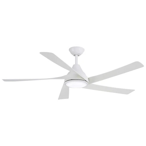 Minka Aire Transonic 56" Ceiling Fan - Flat White 5-Blade Remote Control - Picture 2 of 2