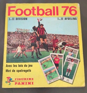 Panini Album Football 76 Belgien Komplett 1. Und 2. Division UEFA