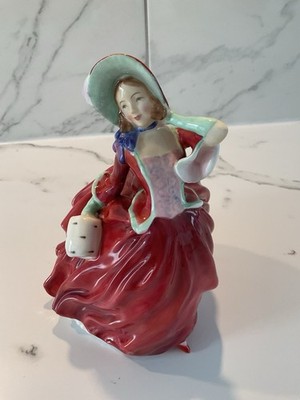 Royal Doulton Figur H N 1934 Autumn Breezes handbemalt Bone China England