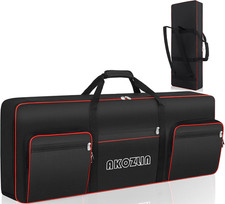 61 Key Keyboard Case, Soft Padded Keyboard Gig Bag, Piano Bag