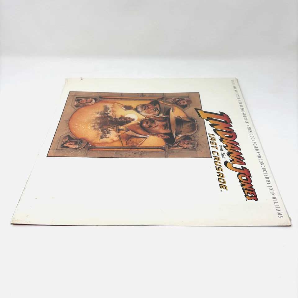 SEALED 1989 Indiana Jones And The Last Crusade Soundtrack Vinyl LP John Williams - Image 3 of 4