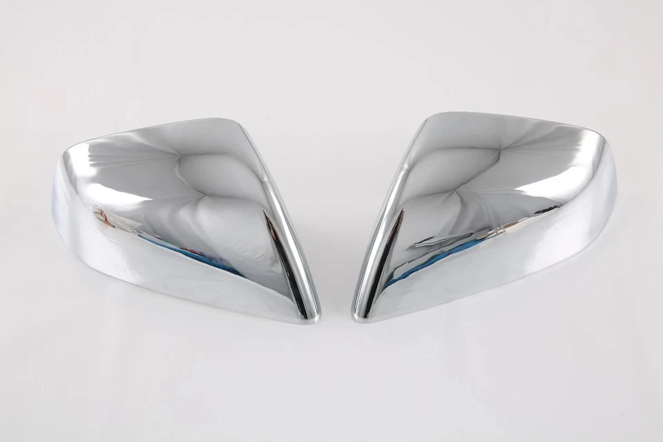 Chrome Rearview Mirror Lid B Cover Trim For 17-23 Tesla Model X (2PCS) Foto 2 de 4
