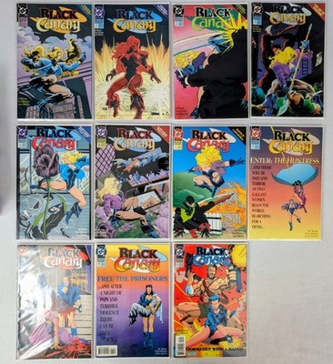 DC Black Canary 1 12 Run 11 Total Missing #8 1993 90s Comic Lot No Grade