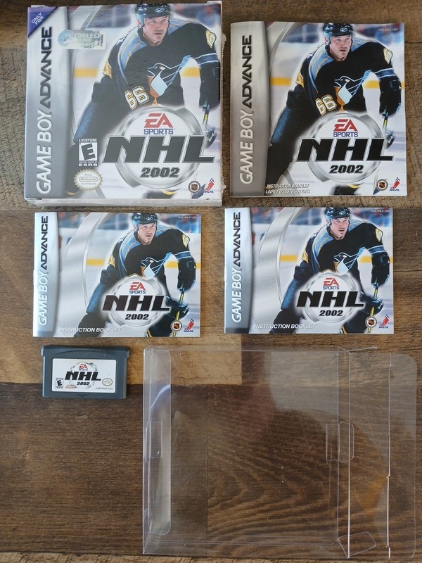 NHL 2002 (Nintendo Game Boy Advance, 2002) GBA CIB - Near Mint!