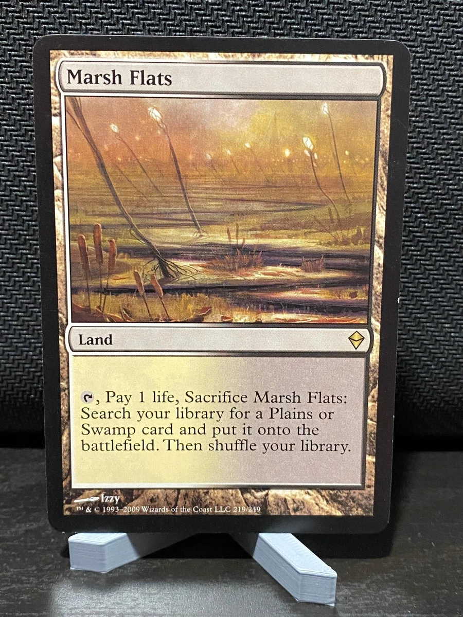 Marsh Flats Magic: The Gathering Wizards of the Coast Rare