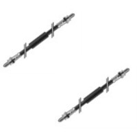 2X MTR Bremsschlauch Links Rechts Passend FüR Ford Fiesta III GFJ F3L F5L