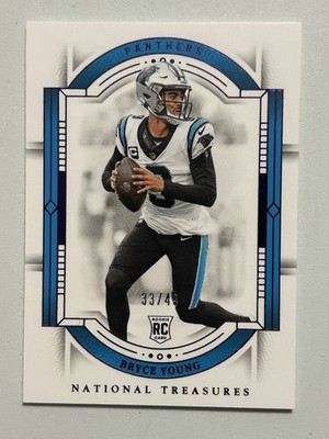 2023 National Treasures Bryce Young Purple /49 SSP RC Prizm #13 Rookie