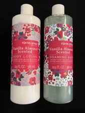 Olivia Grace 12.9 Oz Vanilla Almond Foaming Bath And Body Lotion New Sealed