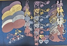 Wedding Card Toppers Bride and Groom Embellishments for Card Making