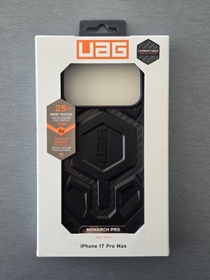 Uag Monarch Pro Carbon Fiber Caee For Iphone 17 Pro Max