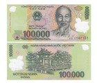 2004-2023 Vietnam 100000 Dong POLYMER P-122 NEW UNC Banknote