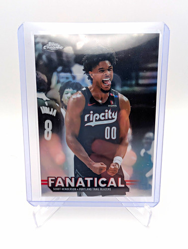 2025 Topps Chrome Scoot Henderson Base (RAW)