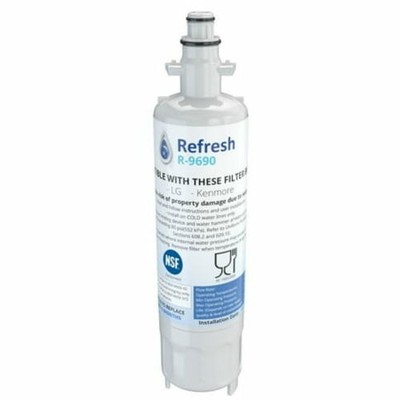 Replacement For LG LT700P ADQ36006101 Refrigerator Water Filter Refresh