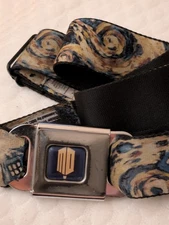 Buckle Down  Buckle Up Belt Dr Who Tardis Theme  Adjustable Space Theme. H1