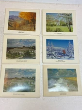 Bright of America Blank 6 Greeting Cards Notes North Carolina UNC Raleigh+ Set