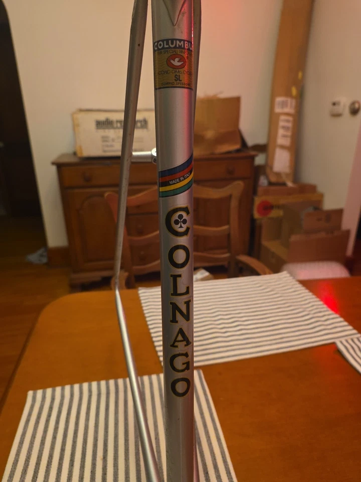 1982 Colnago Super - Refinished - King Headset - Carbon Fork - Image 3 of 4