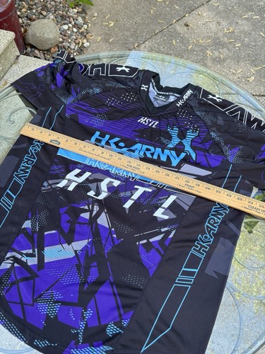 2022 HK Army Freeline Paintball Jersey Long Sleeve Mens Large Poison Padded - Picture 4 of 7