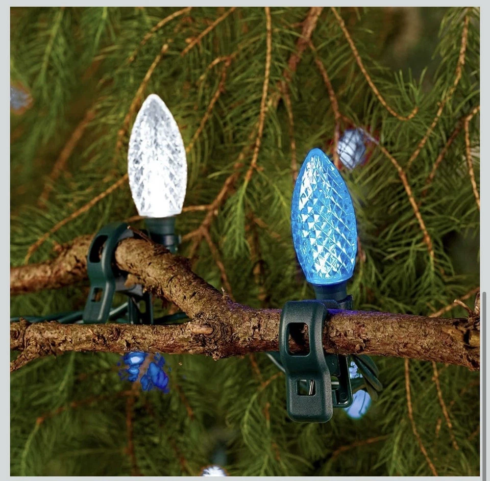 NOMA LED Light Set - C9 - Pure White & Blue 25-Ct. - 16.8 Ft Strand - Image 4 of 4