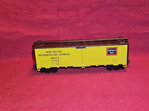 Coche refrigerador Athearn HO Burlington Route BREX #74936 | Condition: Used