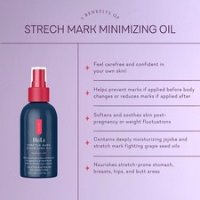 Pure Romance Heli Stretch Mark Minimizing Oil NEW Sealed 4 Oz New Packaging