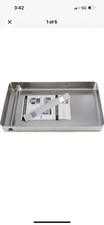 Stainless Steel Reusable Litter Tray Compatible with Pet-Safe Scoop-Free NEW