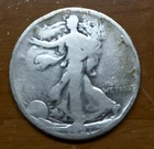 1921 Walking Liberty Silver Half Dollar 50C "Key Date"
