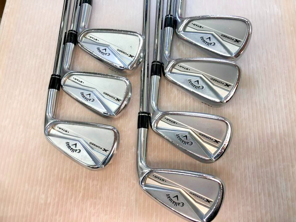 Callaway X Forged Star 2024 Iron Set 4I-9I,PW 7 Club N.S.PRO 950GH
