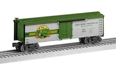 LIONEL 2328140 JOHN DEERE TRACTOR CO. REEFER WOODSIDE O GAUGE 3-RAIL - NEW