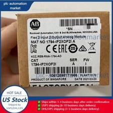 Allen-Bradley 1794-IF2XOF2I SER A FIex 2 lnpnt 2 Output Analog Module
