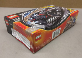 LEGO Racers 8669 Fire Spinner 360 NEW! Spins out! Black Race Car Flywheel Motor