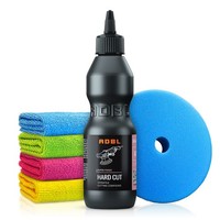 Adbl Politur Set Hard Cut Schleifpolitur Polierpad Ø125Mm Mikrofasertuch 200Ml