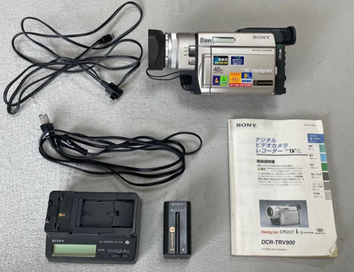 JUNK Sony DCR-TRV900 MiniDV Digital Handycam 3CCD Camcorder POWER