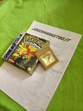 Game Boy color gioco Pokemon oro ita originale boxato