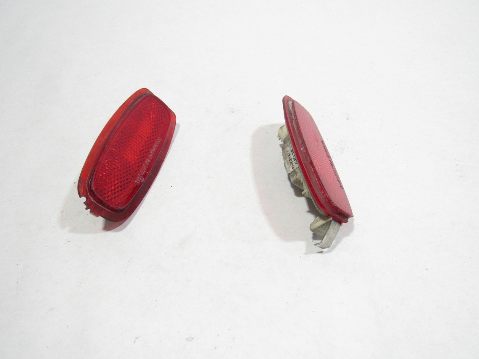 12-18 Bentley Continental GT W12 2015 Rear Bumper Marker Light Lamp Set 2 PCS ;A
