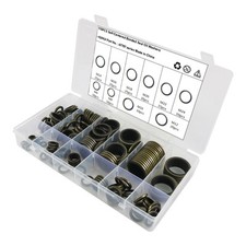 170x Rubber O Rings Assortment Set Sealed Rings Assortment with Storage Box