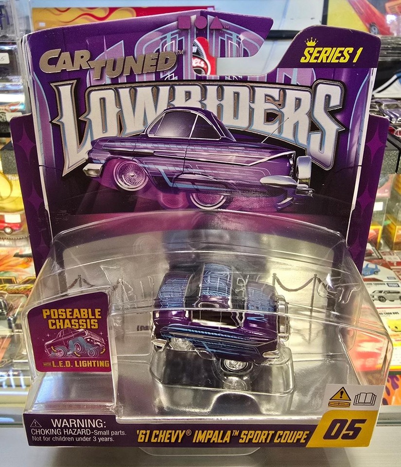 Car Tuned Lowriders SHOW GLOW Series 1 L.E.D. Light Up Chassis ...