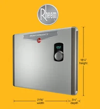 Rheem Performance 36kW Electric Tankless Water Heater 240V 7.03 GPM RETEX-36