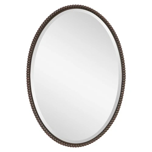Sherise - 32 inch Oval Mirror - 22 inches wide by 1.75 inches deep Mirrors - Picture 1 of 12