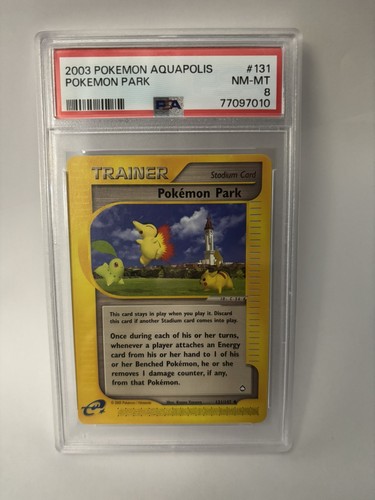 Pokémon Park graded PSA 8 for sale on eBay