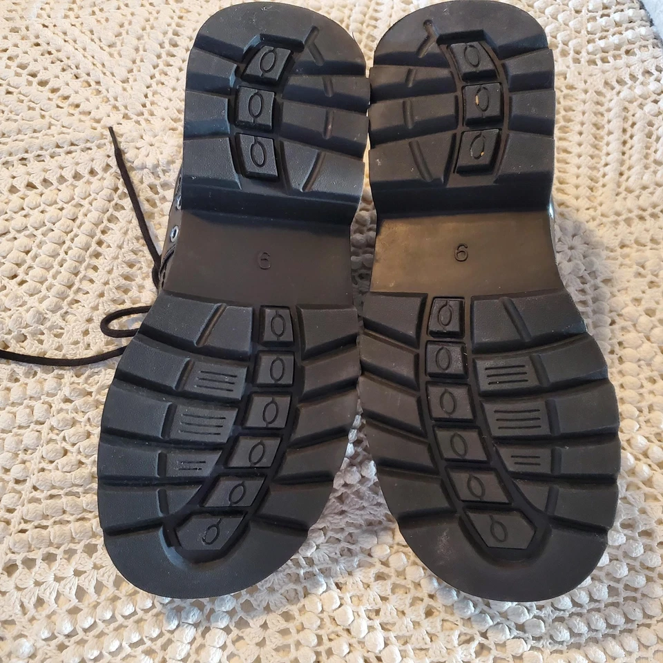 Vintage Mudd Shoes Women Size 9 Black Platform Chunky Oxford Lace Up Y2K Poliana - Image 4 of 4