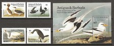 ANTIGUA & BARBUDA 1985 SG 924/927 + MS 928 Birds MNH