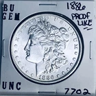 1886 BU GEM MORGAN SILVER DOLLAR UNC MS+++ U.S. MINT RARE COIN 7702