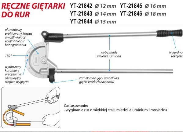 Rohrbieger 12Mm YT-21842 Yato-image