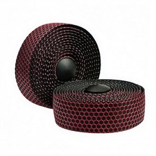 4 Rolls - Black Red Bike Handlebar Tape, Silicone Road Bike Bar Tape