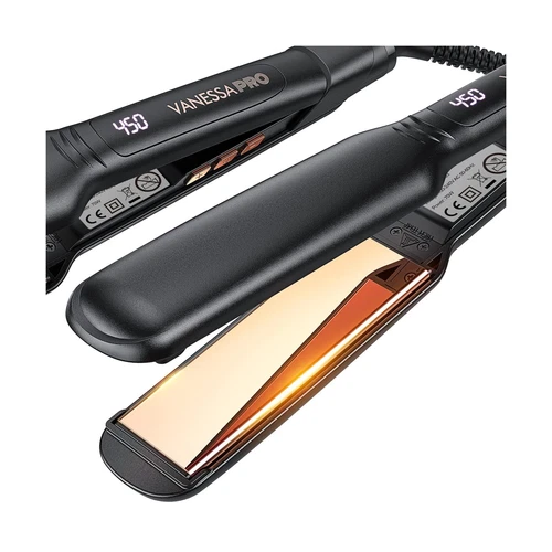 VANESSA PRO 100% Pure Titanium Flat Iron, 2-inch