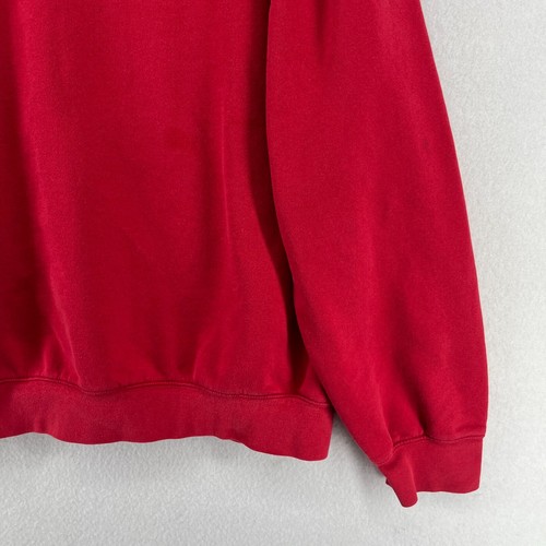 EVERLAST SPORT Hoodie Mens XL SPORTS Boxing Gym Fleece Sweatshirt Pullover Red - Picture 7 of 14