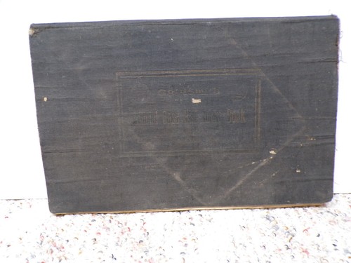 RARE 1929 Goldsmith Baseball Score Book Storm Lake-Hartley Iowa FAMILY LISTED?