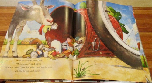DUCK on a BIKE ~ David Shannon. GORGEOUS! 1st HARDcover NEW HERE in MELB - Foto 15 di 23