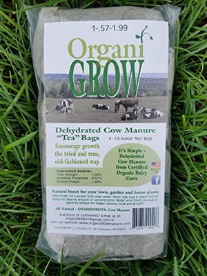 New Organigrow Dehydrated Cow Manure Free Shipping 862875000406 Ebay