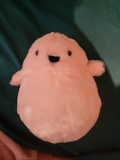 Girl's Cute Pink Chicken Plush Messenger Bag Pocket Plush Coin Purse Kawaii